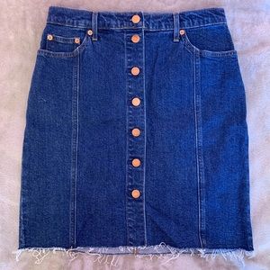 NWOT gap jean skirt